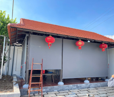 Rèm ngoài trời đẹp và chất lượng tại Màn Cửa Quang Sang