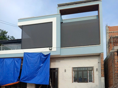 Công trình lắp đặt rèm ngoài trời khu vực miền Nam
