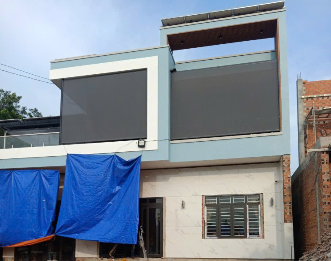 mẫu rèm ngoài trời ở bình dương