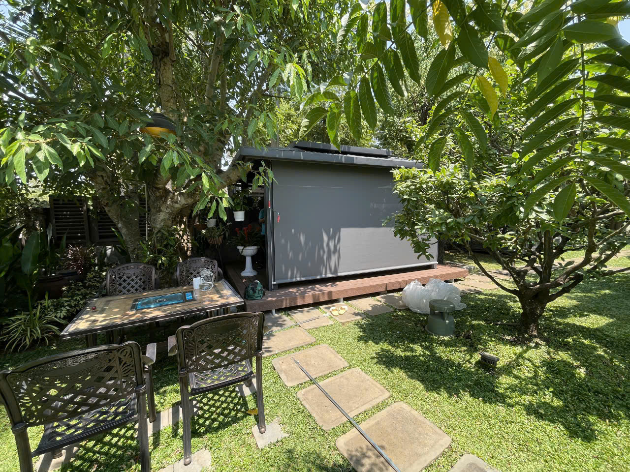 mẫu rèm ngoài trời ở bình dương