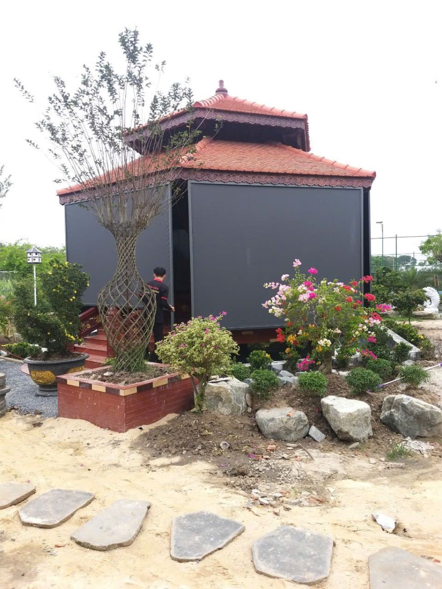 Các mẫu rèm ngoài trời ở TPHCM