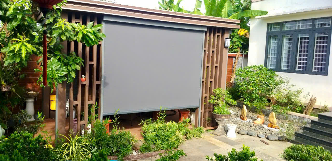 mẫu rèm ngoài trời ở bình dương