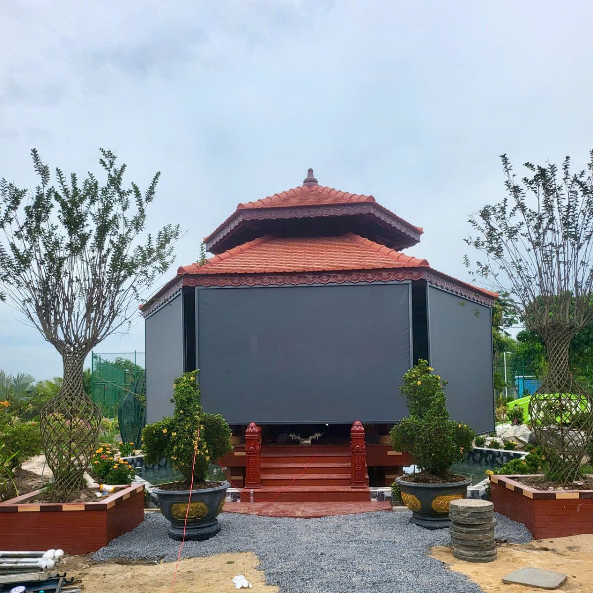 Các mẫu rèm ngoài trời ở TPHCM