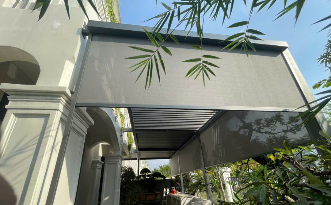 Các mẫu rèm ngoài trời ở TPHCM