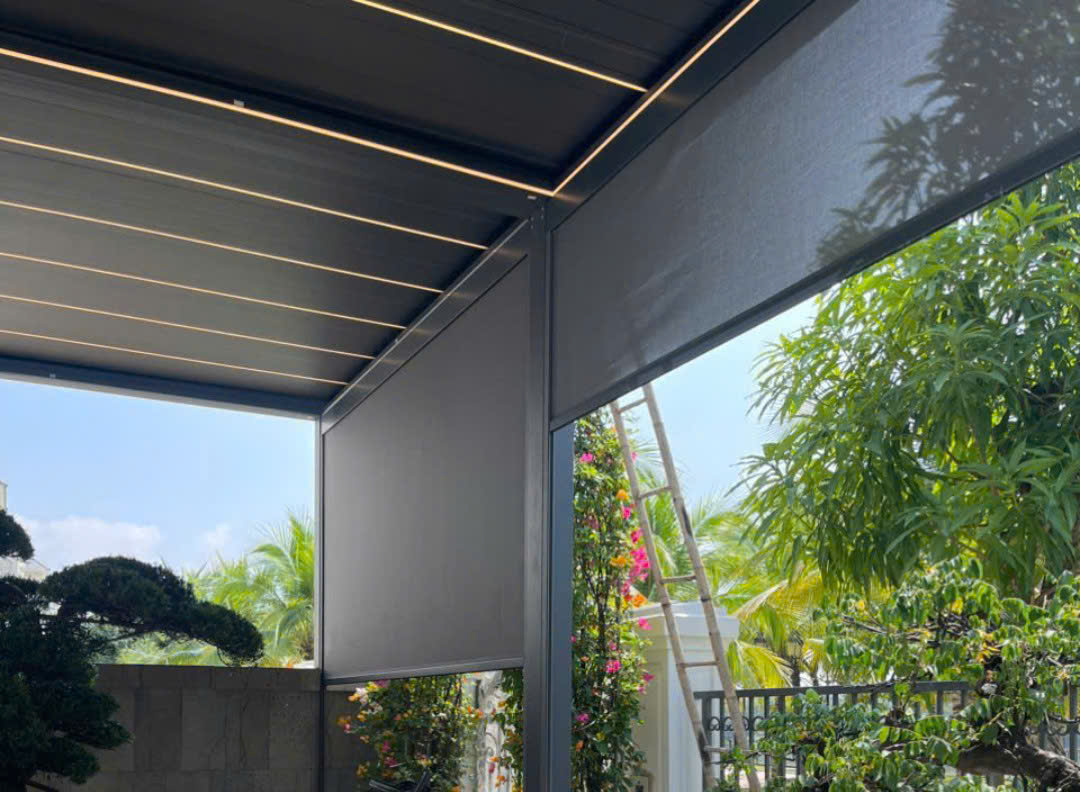 Các mẫu rèm ngoài trời ở TPHCM