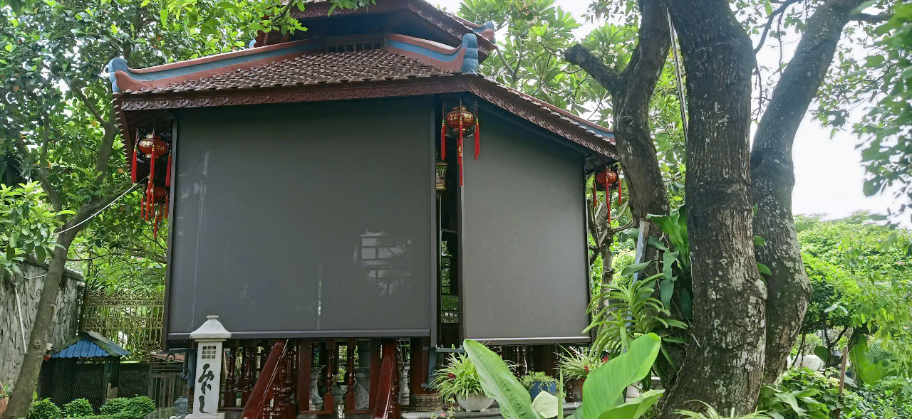 lắp đặt rèm cuốn tự động